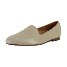 Vionic Willa II Womens Loafers & Slip-Ons Gold Metallic Leather