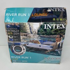 Intex River Run 1 Lounge Tube Blue 53in 1-Person w/Cup Holders