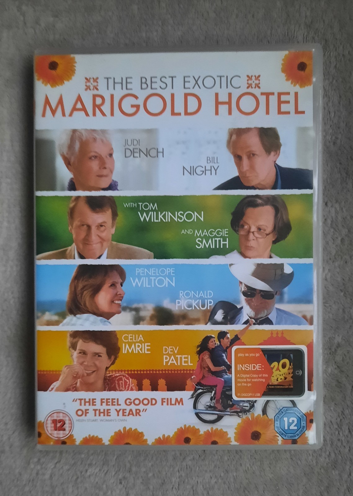 The Best Exotic Marigold Hotel (DVD, 2012)