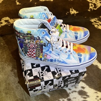 One Piece x Vans Sk8- High Punk Hazard Size 9