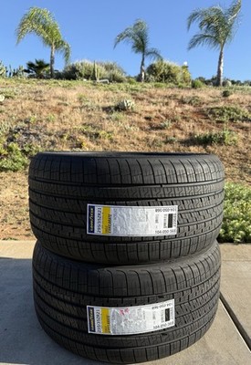TWO BRAND NEW 295/35ZR21 107Y Goodyear Eagle Exhilarate All Season Tires 2953521