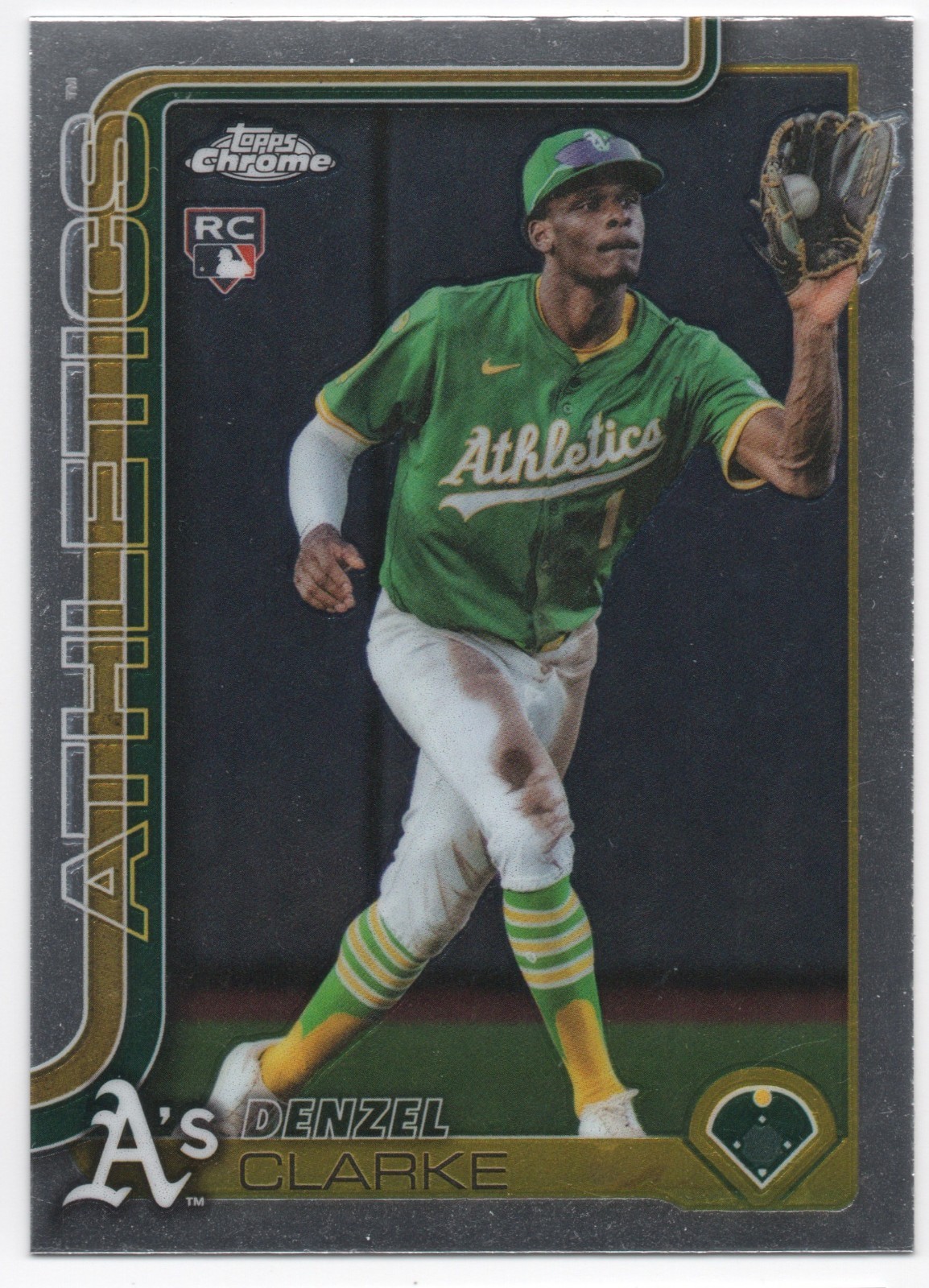 Denzel Clarke rookie card USC15 Topps Chrome update 2025 near mint