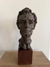 Robert Berks Abraham Lincoln sculpture bronze
