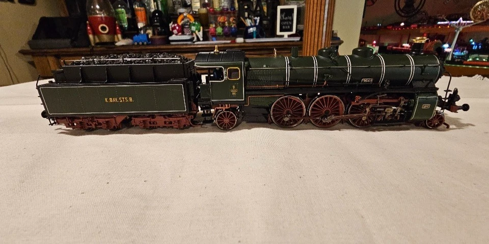 KBayStsB HO Scale MTH HO S 3/6 Express Steam Locomotive w/Proto-Sound 3E+ - Image 3 of 4