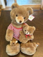VTG Schmid Musical Teddy Bear 17" Plush Lullaby Wind Up 1984 Gordon Fraser