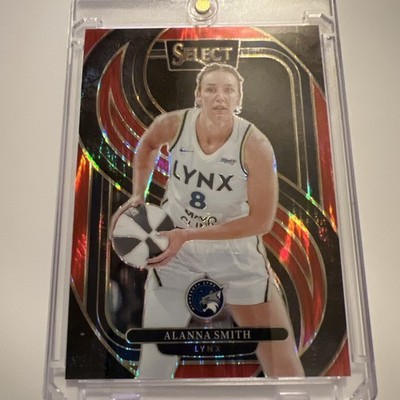 2025 Panini Select Wnba Alanna Smith WNBA 025/349 Lynx Red Premier Level #117