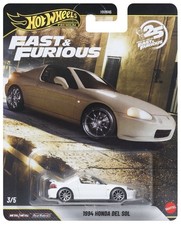 HOT WHEELS 1994 HONDA DEL SOL FAST FURIOUS 25TH ANNIVERSARY PREMIUM 2026