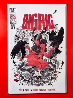Post Malone's Big Rig #1 | Peach Momoko Variant Cover | Vault Comic