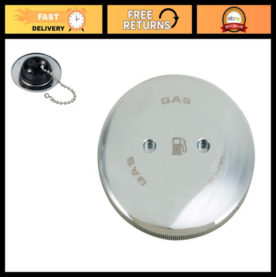 Vented Fuel Fill Cap with O-Ring & Retainer for 1-1/2'' Angled Neck - Gas Tank Ac