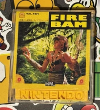 Fire Bam Nintendo Famicom Disk System HAL  Japan Import US Seller TESTED