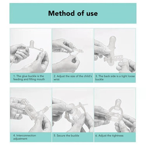 Baby Thumb Sucking Stop Adjustable Thumb Guard Soft Silicone Thumb Sucking T RYZ - Picture 11 of 24