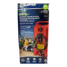 Scepter 14 Gallon Powered Fueling Station Fuel Pump Gas Caddy Pfsg1411 Ob2 Scepter 14 Gallon Powered Fueling Station Fuel Pump Gas Caddy Pfsg1411 Ob2
