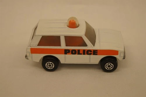 MATCHBOX LESNEY #20 Police Patrol Car White 1975 Rola-Matics ENGLAND