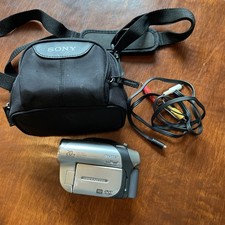 Sony Handycam DCR-DVD92 Digital Mini DVD Disc Camcorder Not Tested