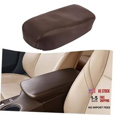 Brown Replacement Armrest Cover for Center Console Armrest Cover