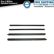 Inner & Outer Window Sweep Felt Kit Set of 4 for CJ5 CJ6 CJ7 Scrambler Wrangler