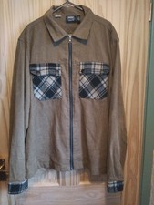 WESC unisex Mens large Nick Cord jacket / shacket work full zip excellent
