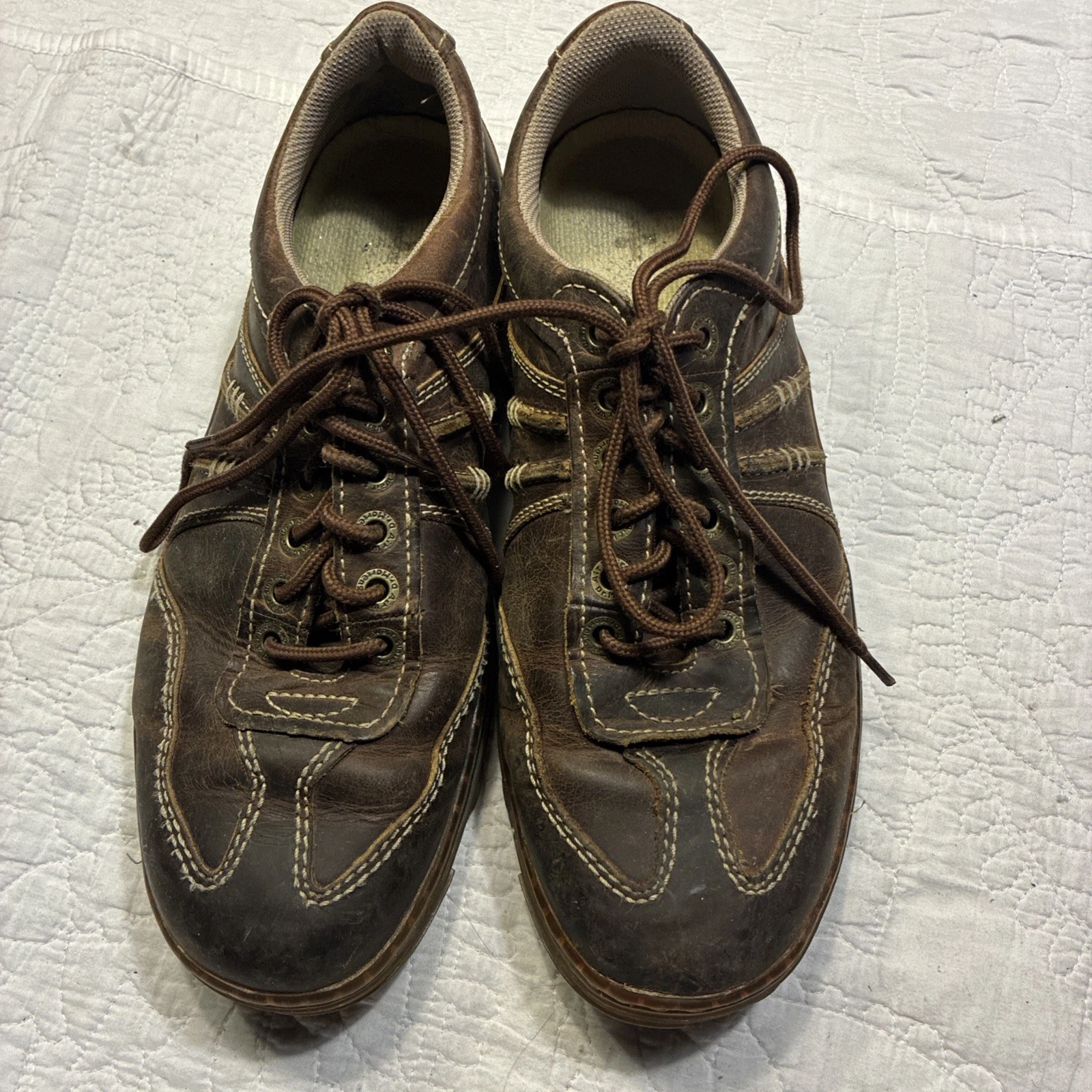 Vintage Swiss Army Style Hiking Boots