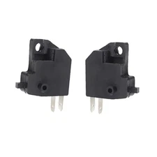 2 PCS Motorcycle Right Brake Light Switch, Right Front Hydraulic Brake Master 