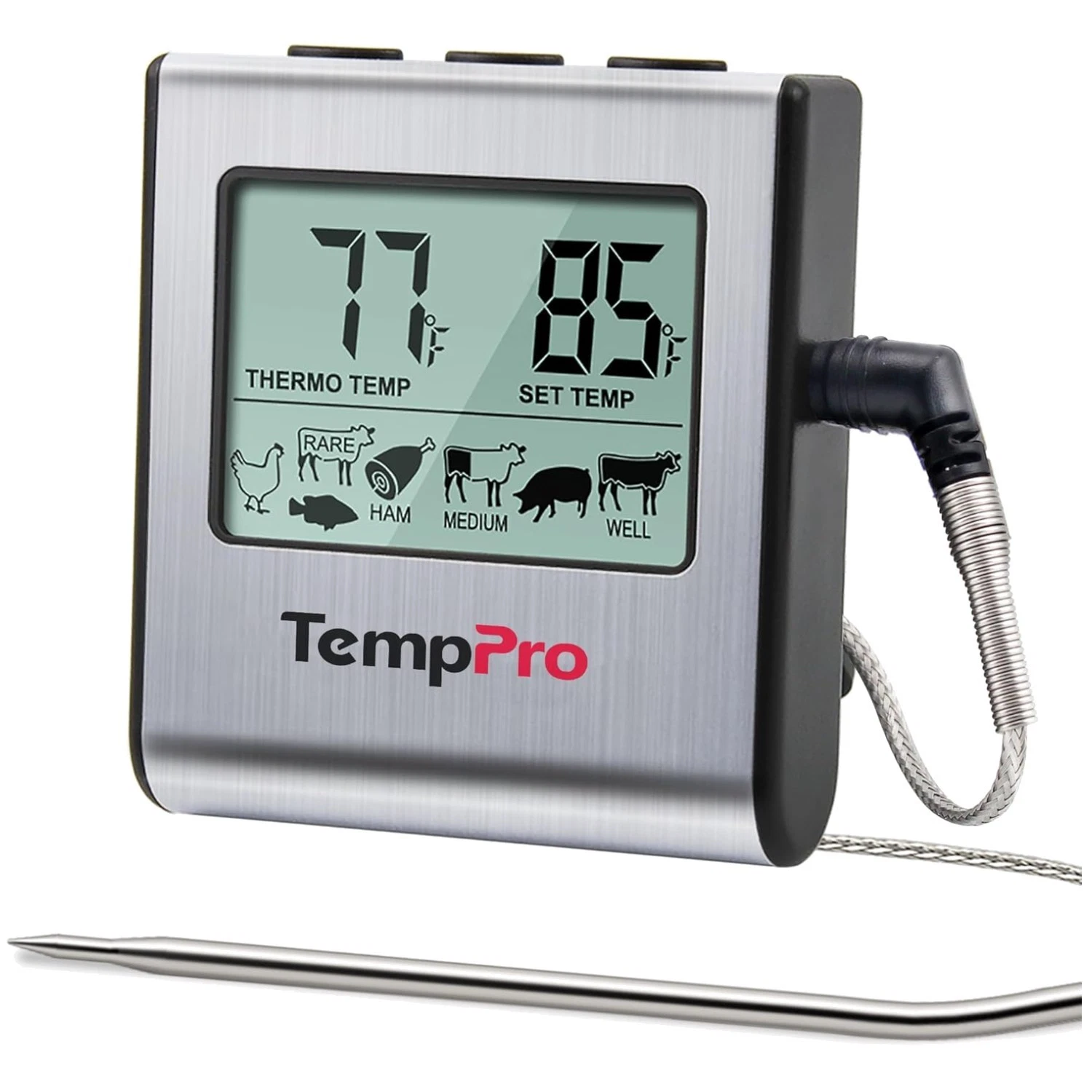 ThermoPro TP16: Large LCD Digital Cooking Food Thermometer