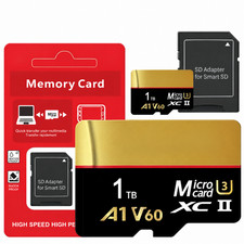 1TB Micro SD Card UHS-I A1 V60 Memory TF Card for Smartphone Camera Drone 4K V