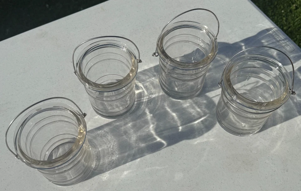 Lote de 4 flores/plantas tarro de albañil de vidrio para colgar velas o mesa Foto 2 de 4