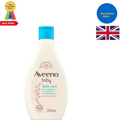 Natürlicher Haferextrakt Baby Shampoo & Conditioner für empfindliche Haut - 250ml