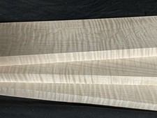 Curly Maple 1x5x24" Tiger S4S Lumber Wood Matching SET 119 Thick Stock