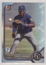 2022 Bowman Draft 1st Edition Sky Blue Foil Daniel Vazquez #BD-74 fm0