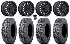 Msa Creed 15 Wheels Black 33 Daemon Tires Honda Pioneer 1000 Talon