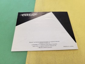 Skate or Die (Nintendo Entertainment System, 1988) NES Authentic Manual Instruct