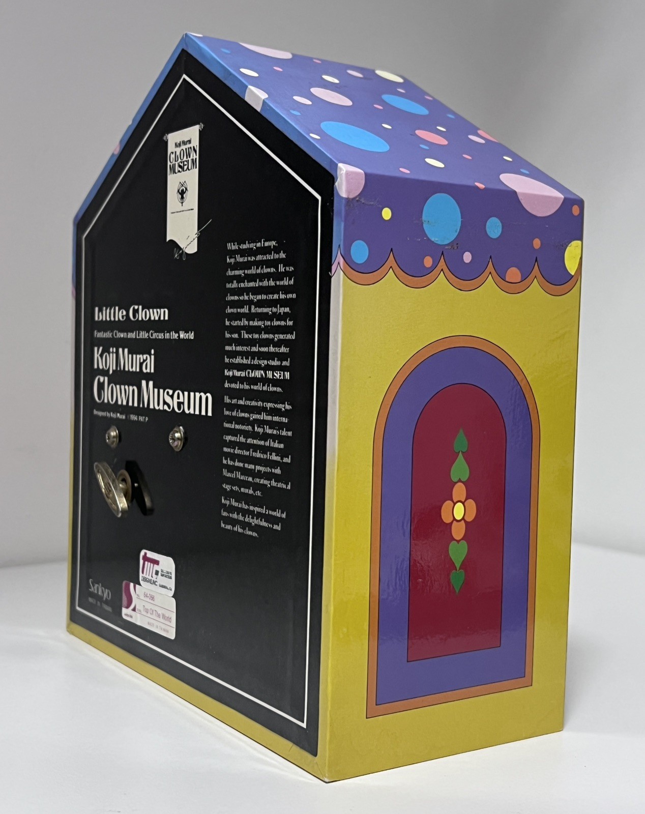 1994 Koji Murai Fantastic Little Clown - Circus SANKYO Animated Music Box Works