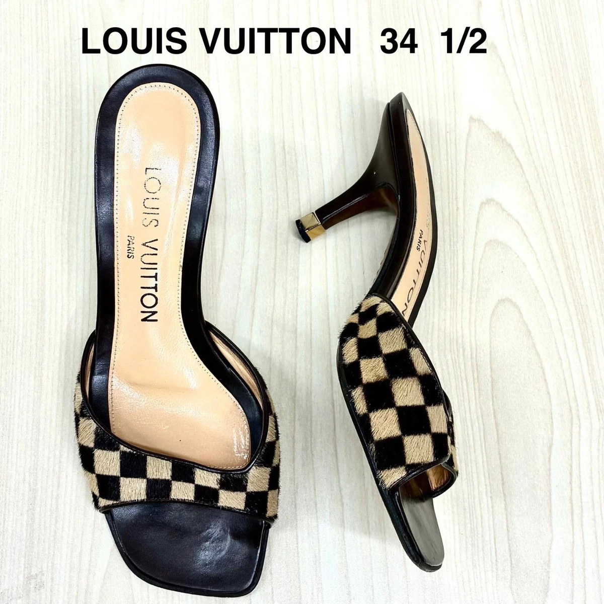 Louis Vuitton Damier Shoes In Women's Heels for sale | eBay