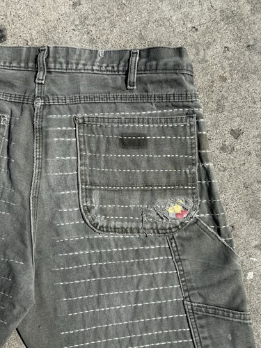 Drew Reid’s Denim Repair Vintage Men's Green Shorts 
