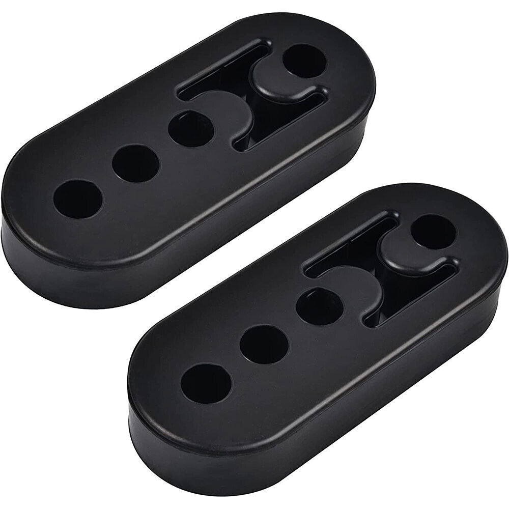 4Pc Performance Polyurethane Rubber Exhaust Hangers Adjustable Muffler