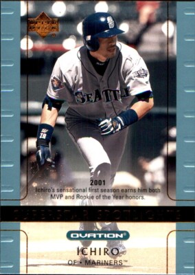 2002 Upper Deck Ovation #94 Ichiro Suzuki SEATTLE MARINERS Japan