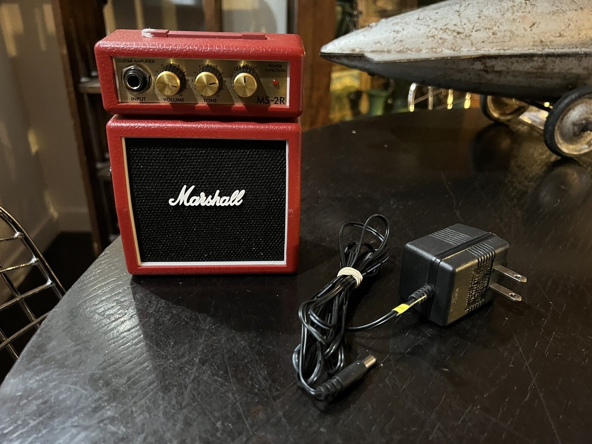 Marshall MS-2R Micro Mini Electric Acoustic Guitar Amp-Amplifier