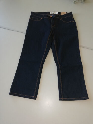 dunkelblaue Jeans "Janina Demin Basic" Gr. 40 7/8 Low rise, ungetr.+Etikett - Bild 1 von 2