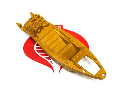 GI Joe Vehicle Darklon Evader Lower Under Body w All Tabs 1989 Original Part