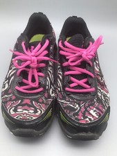 UNDER ARMOUR GGS MICRO G NITROUS KIDS RUNNING SHOES 5.5 Y EUR 38 BLACK PINK
