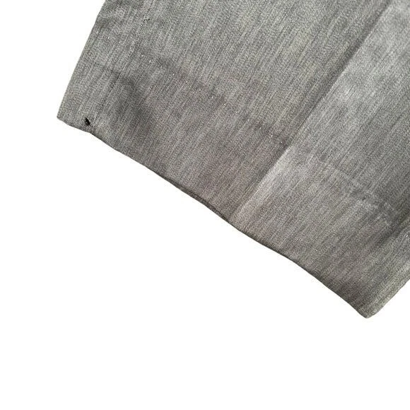 Farah Men’s 32x30 Gray Dress Pants Office Career Classic Zip Pleated Vintage VTG - Image 4 of 4