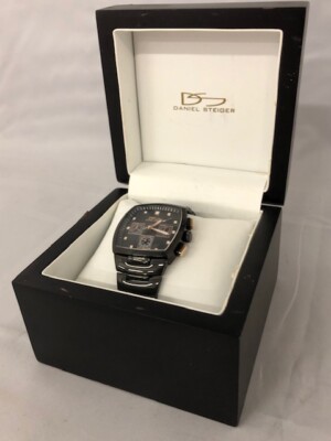 Daniel Steiger Watch w/ Box 9052 M Ceramic 3 ATM Water  display picture 3