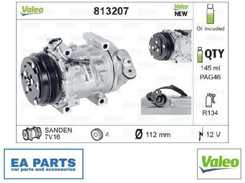Compressor, air conditioning for IVECO CITROËN FIAT VALEO 813207 - Picture 1 of 6
