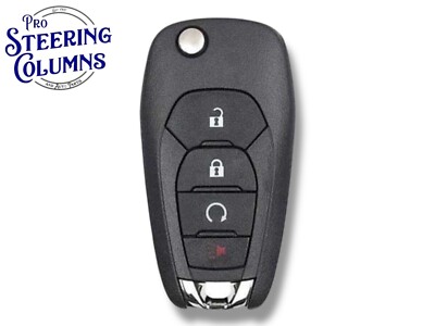 Fits 19-22 Spark Trax Remote Flip Key Fob 4-Button New PN: 13530752 / LXP-T003