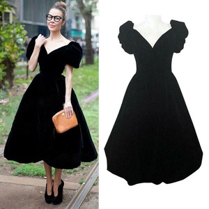 womens puff sleeve dress