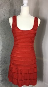 Chelsea-amp-Violet-Size-S-Tiered-Layered-Dress-Ruffled-Bodycon