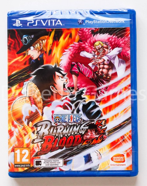 ONE PIECE BURNING BLOOD - PSVITA PS VITA PSP - PAL ESPAÑA - NUEVO - ONEPIECE