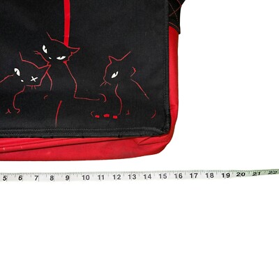 Vintage Emily The Strange Cat Messenger Bag | eBay