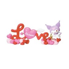 Re-Ment Kuromi Words Collection 5 LOVE Sanrio Toy Figure Mascot Decor Open Box