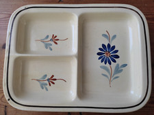 Assiette À Compartiments Rectangulaire , Vîntage, Sarreguemines